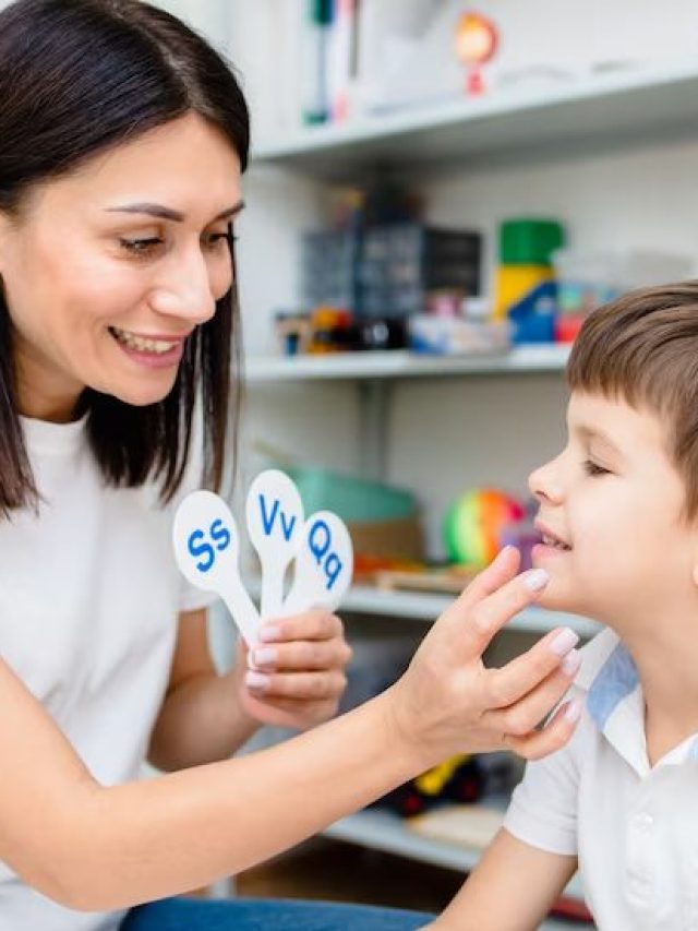 Autism speech therapy