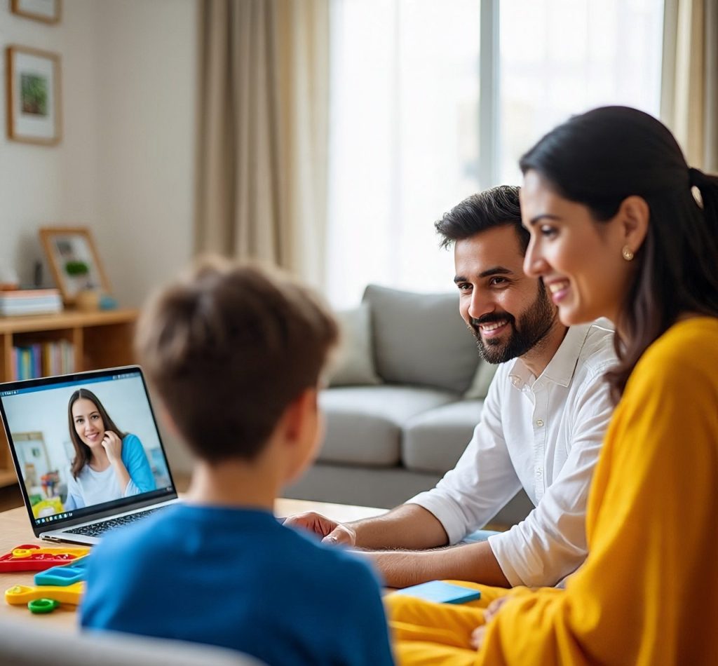 autism therapy via telehealth services