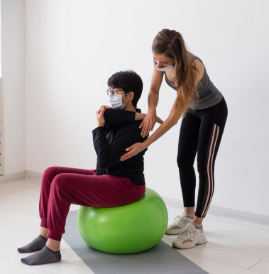 Occupational Therapy session with child