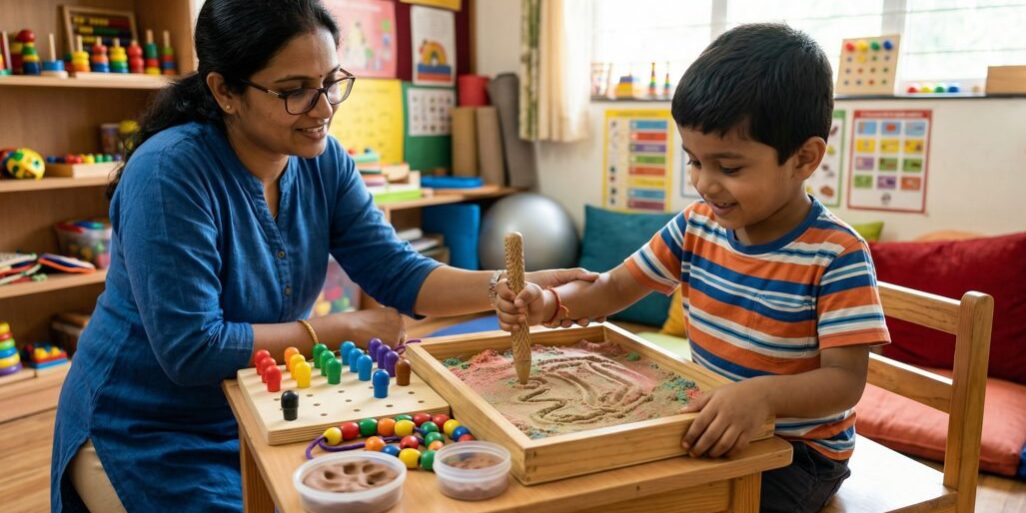 How Occupational Therapy Builds the Foundation for Prewriting Skills